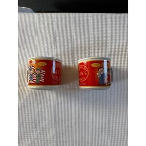 VTG Campbells Kids 100 Years Anniversary Soup Mugs Set of 2 Ceramic 1904-2004